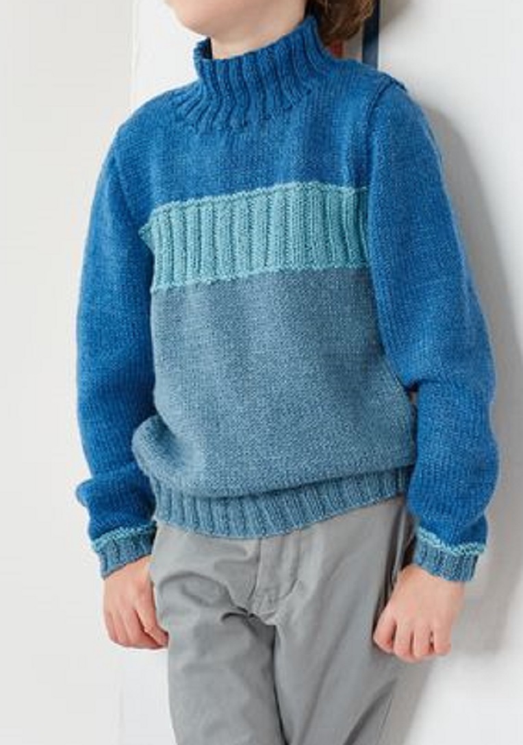 Boys stripe sweater -202