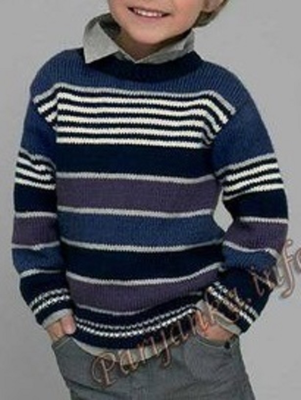 Boys stripe sweater -206