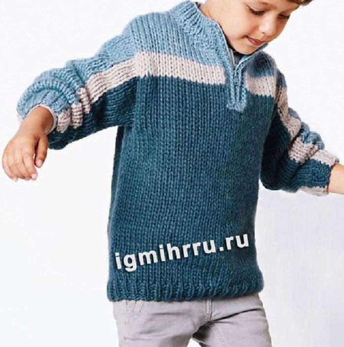 Boys stripe sweater -207